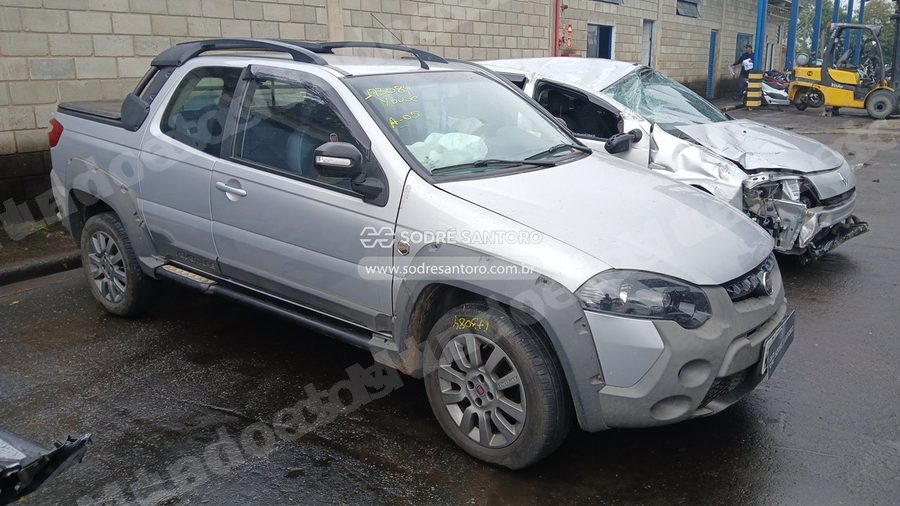 Fiat Strada Adventure Cd 2017 em leilão em Monte Mor/SP