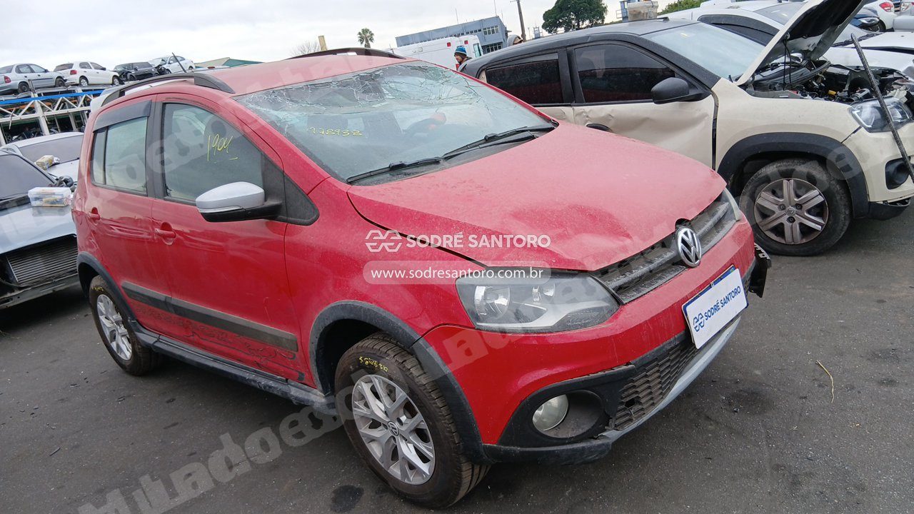 Volkswagen Crossfox 2014 em leilao em Brasil