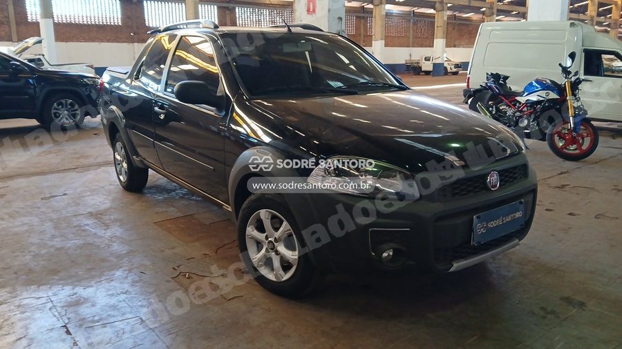Fiat Strada Working Cd 2016 em leilão em Sertãozinho/SP