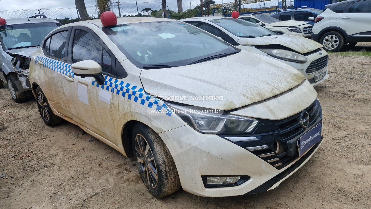 Nissan Versa Advnc Cvt 2025 em leilão em São José dos Pinhais/PR