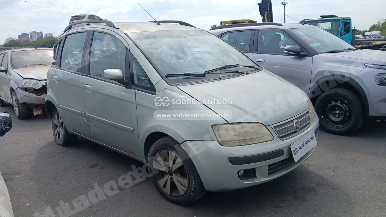 Fiat Idea Elx 2008 em leilao em Brasil