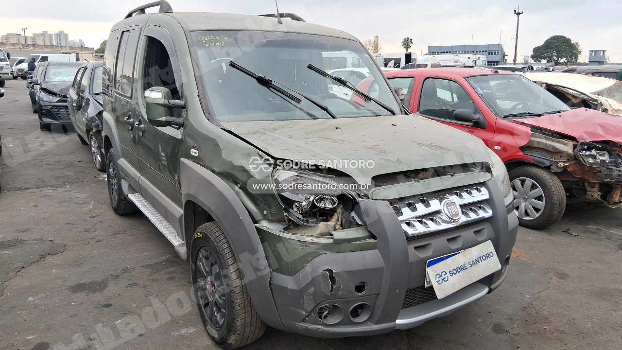 Fiat Doblo Adv 1.8 Flex 2011 em leilão em Brasil
