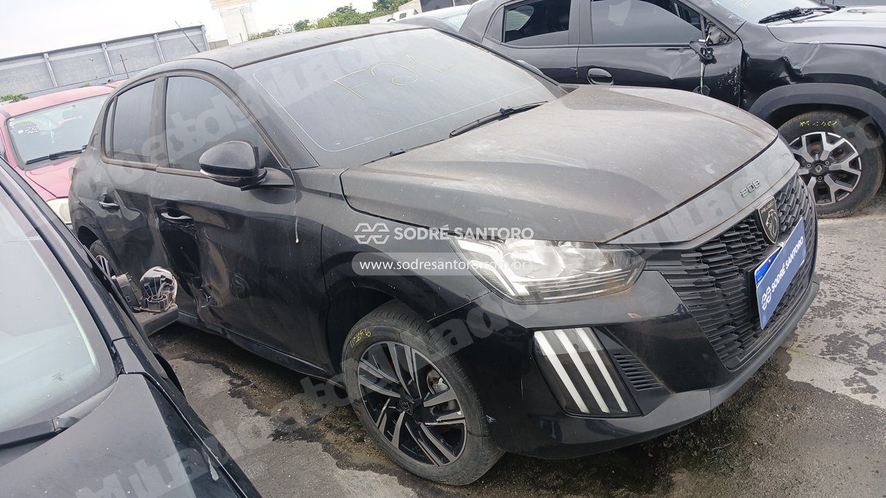 Peugeot 208 Allure At 2025 em leilao em Brasil