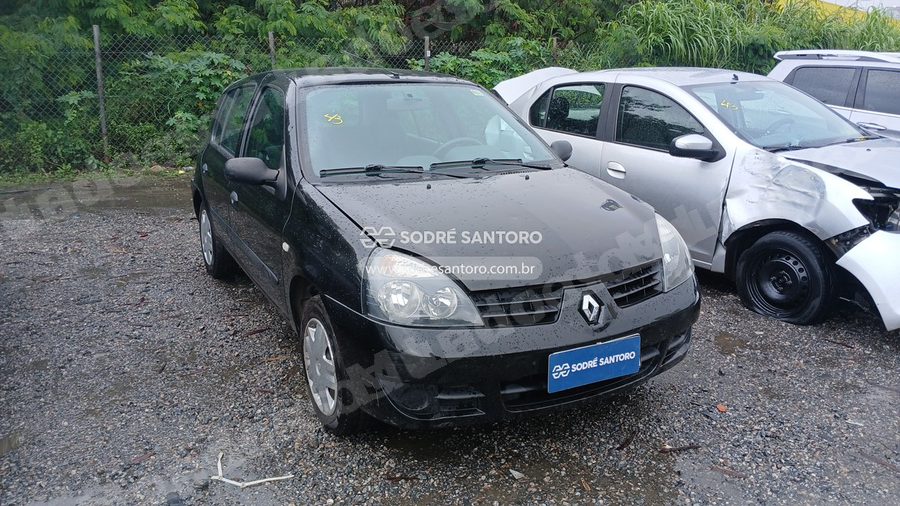 Renault Clio 2011 em leilão em Guarulhos/SP