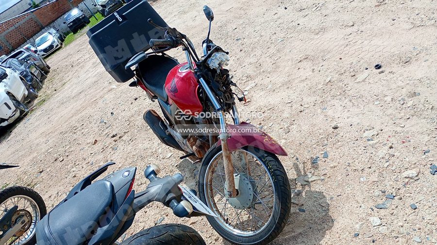 Honda Cg 160 Start 2021 em leilão em São José dos Pinhais/PR