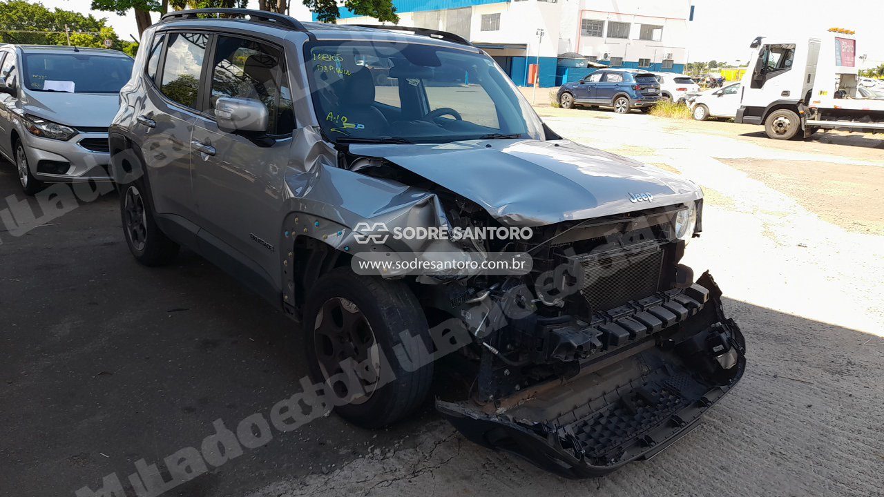 Jeep Renegade 1.8 At 2019 em leilao em Monte Mor/SP