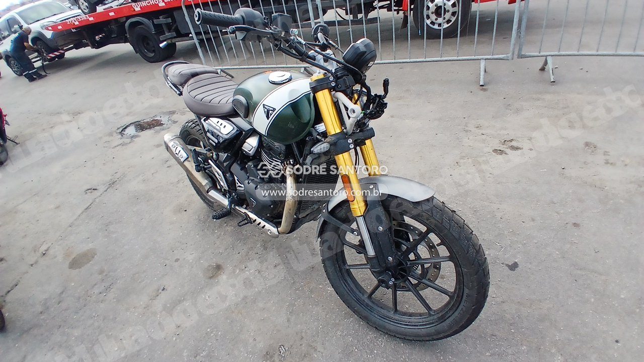 Triumph Scrambler 400X 2026 em leilão em Brasil