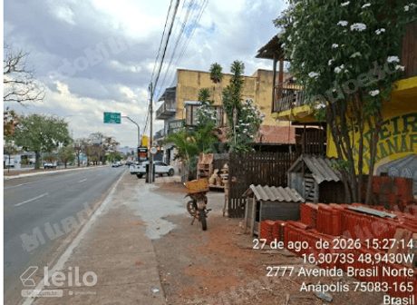 Terreno de 300 m2 em leilão em Anápolis/GO