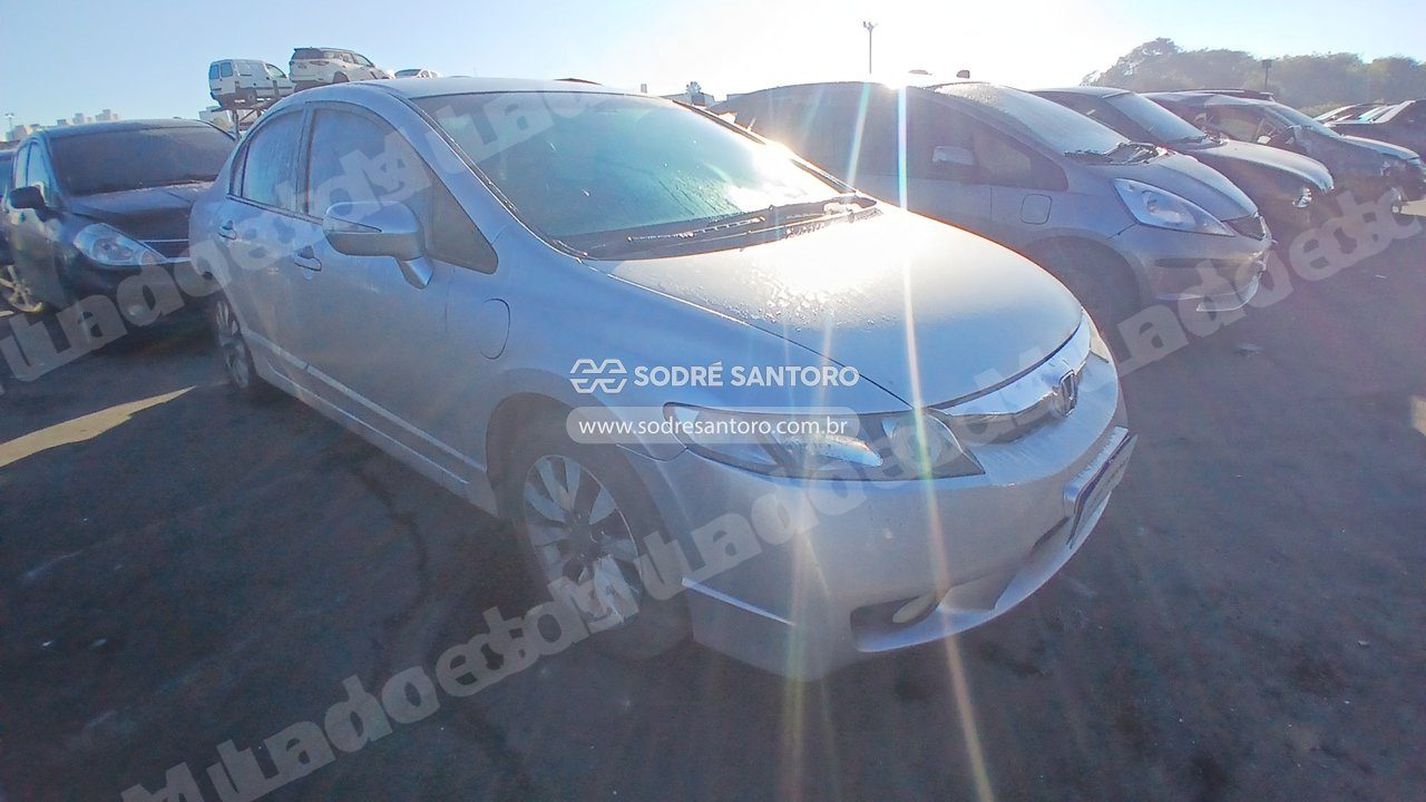 Honda Civic Lxl Flex 2011 em leilao em Brasil