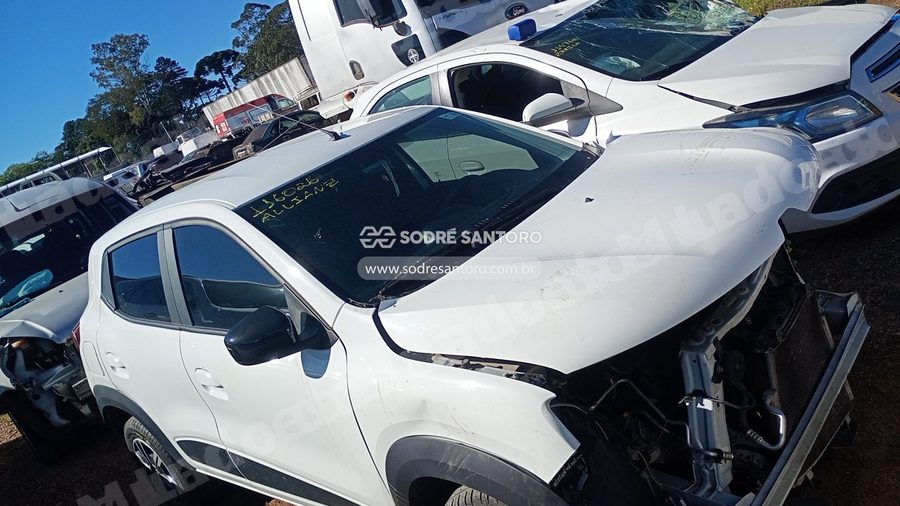 Renault Kwid Intens 2 2024 em leilão em São José dos Pinhais/PR - Lote 2