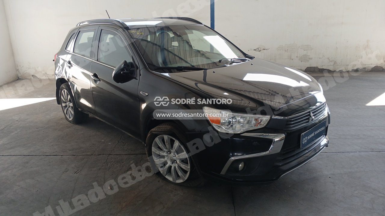 Mitsubishi Asx 2.0 Awd Cvt 2017 em leilao em Caçapava/SP
