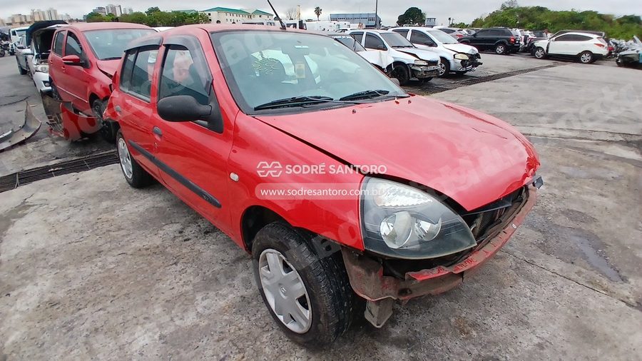 Renault Clio 2011 em leilão em Guarulhos/SP