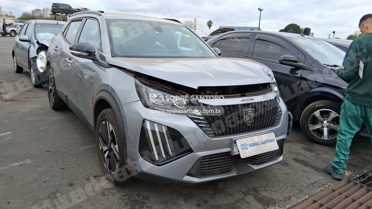 Peugeot 2008 Act T200 2025 em leilao em Brasil