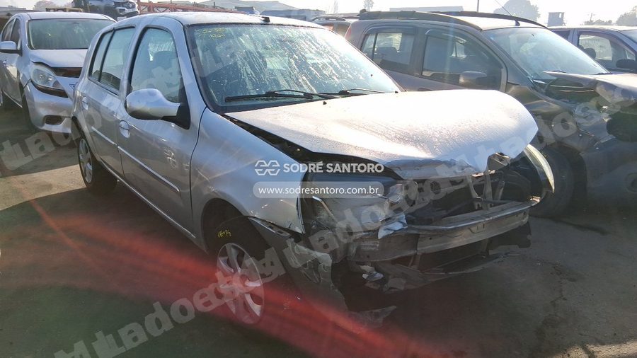 Renault Clio 2016 em leilão em Guarulhos/SP