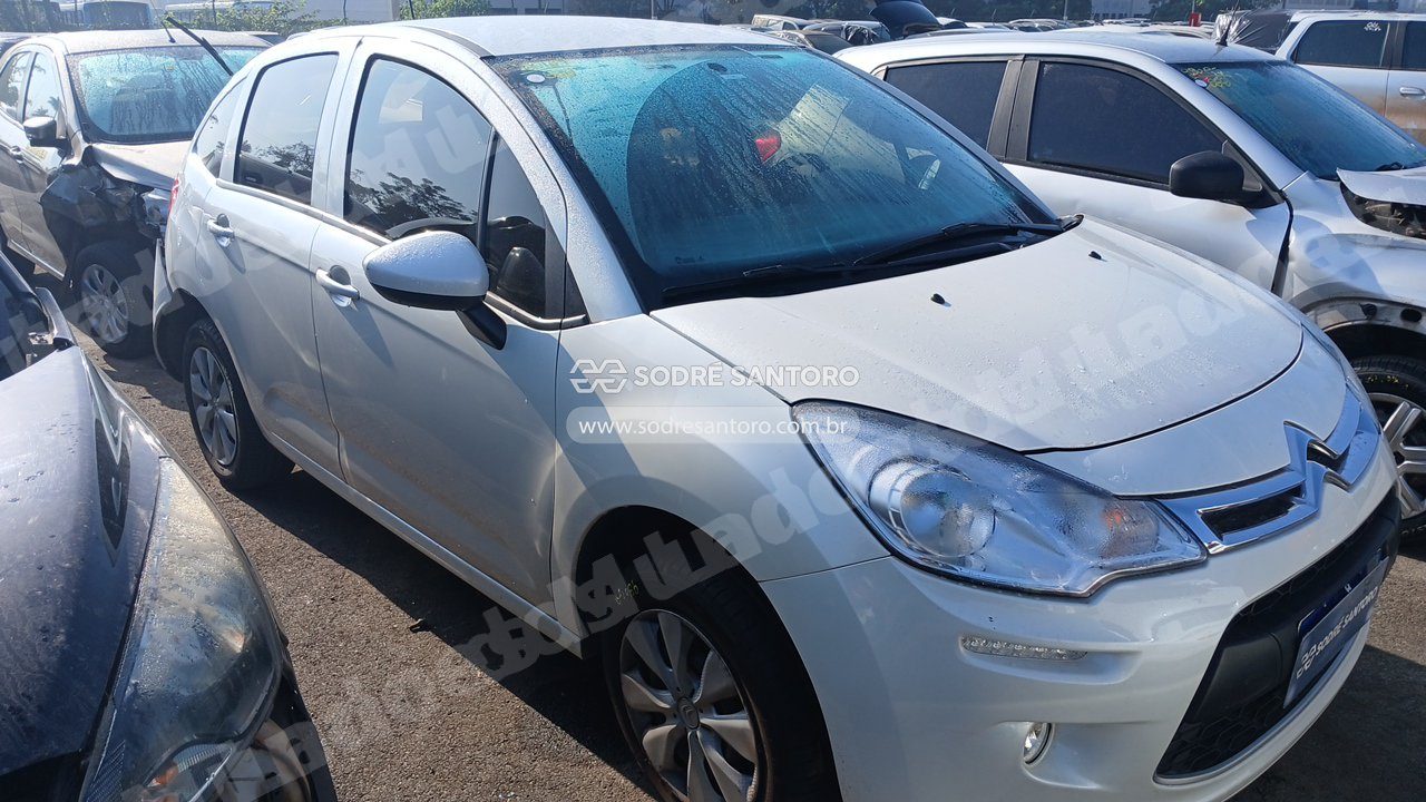 Citroen C3 Attraction A 2018 em leilao em Guarulhos/SP