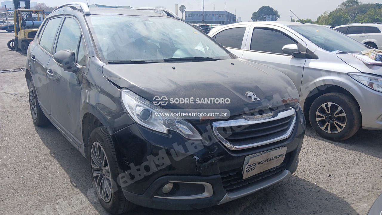 Peugeot 2008 Allure Eat6 2019 em leilao em Brasil