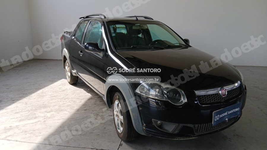 Fiat Strada Trek Cd 1.6 2015 em leilão em Caçapava/SP