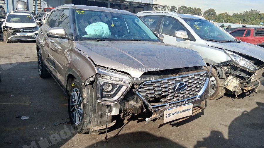 Hyundai Creta 1Ta Pltinum 2023 em leilão em Guarulhos/SP