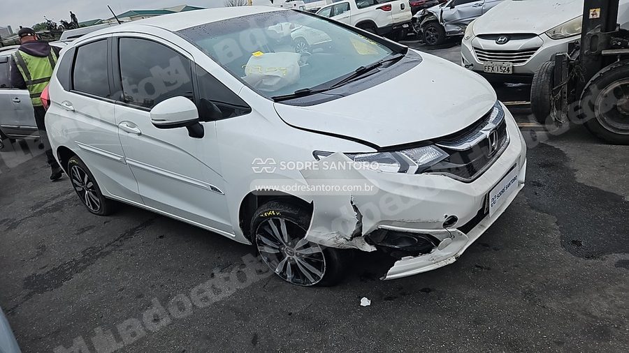 Honda Fit Ex Cvt 2019 em leilão em Guarulhos/SP