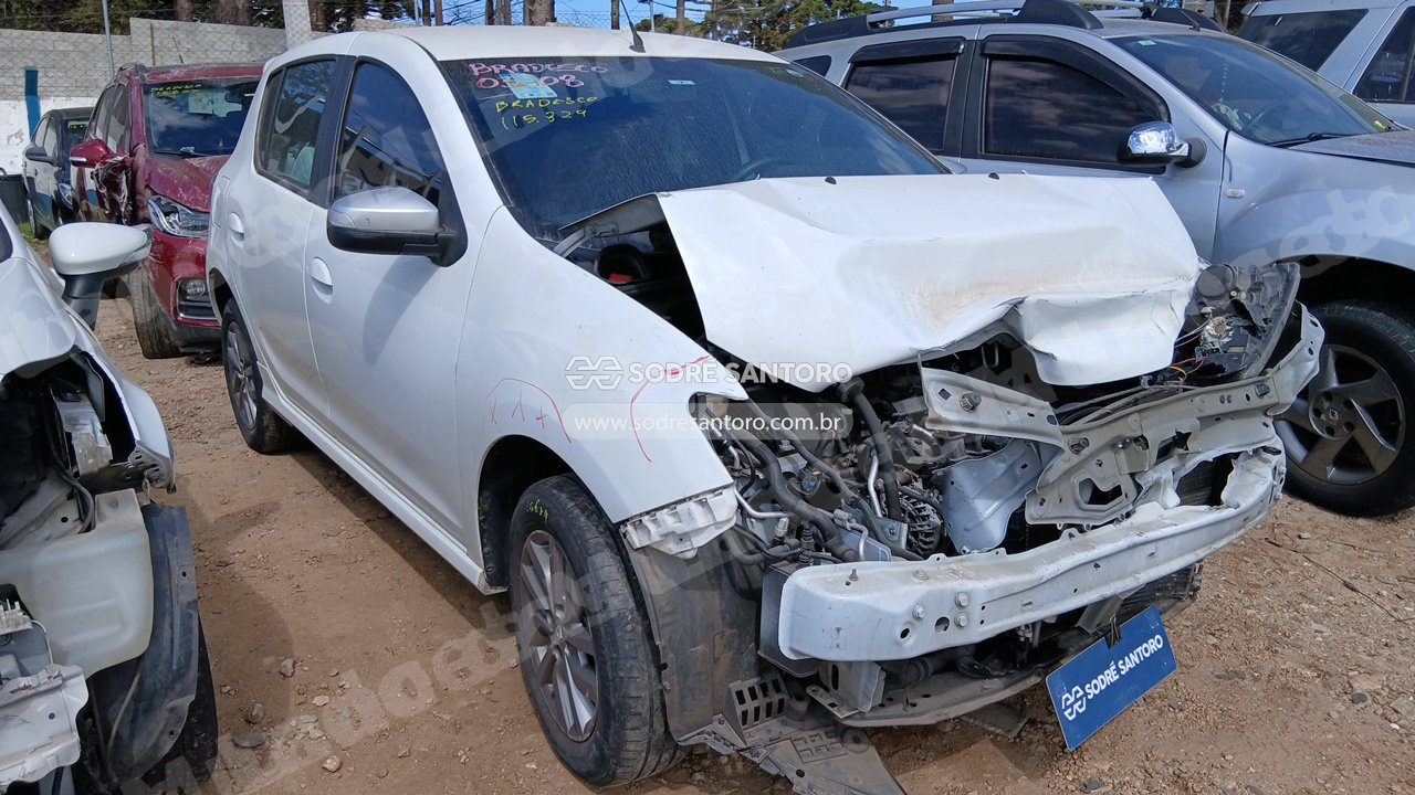 Renault Sandero Rlin10Mt 2021 em leilão em São José dos Pinhais/PR