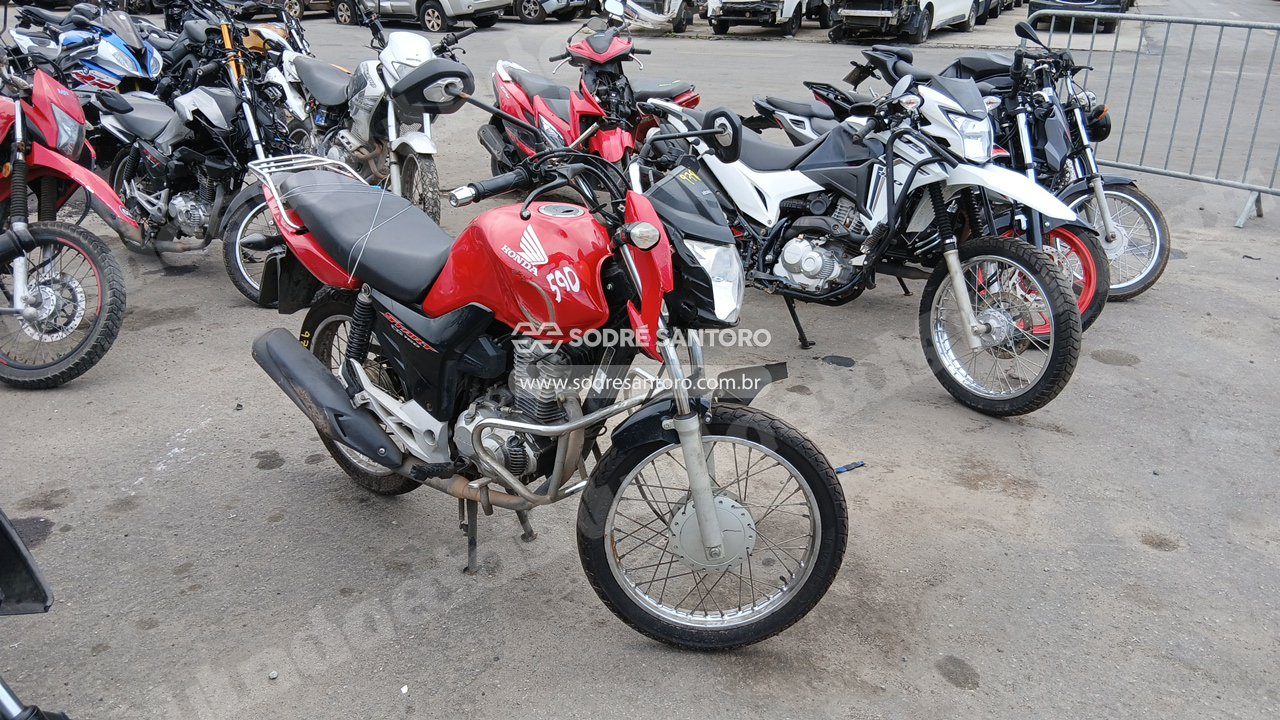 Honda Cg 160 Start 2024 em leilao em Brasil