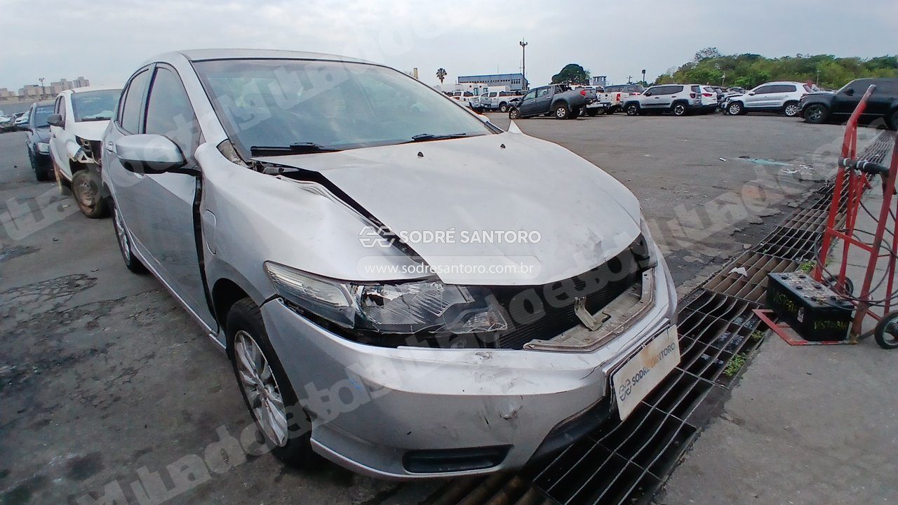 Honda City Lx Flex 2013 em leilão em Guarulhos/SP
