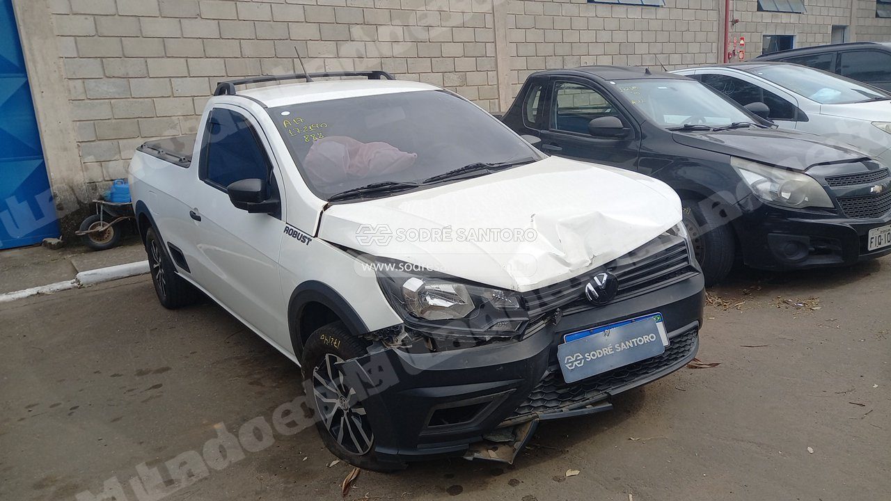 Volkswagen Saveiro Rb Mbvs 2019 em leilao em Monte Mor/SP