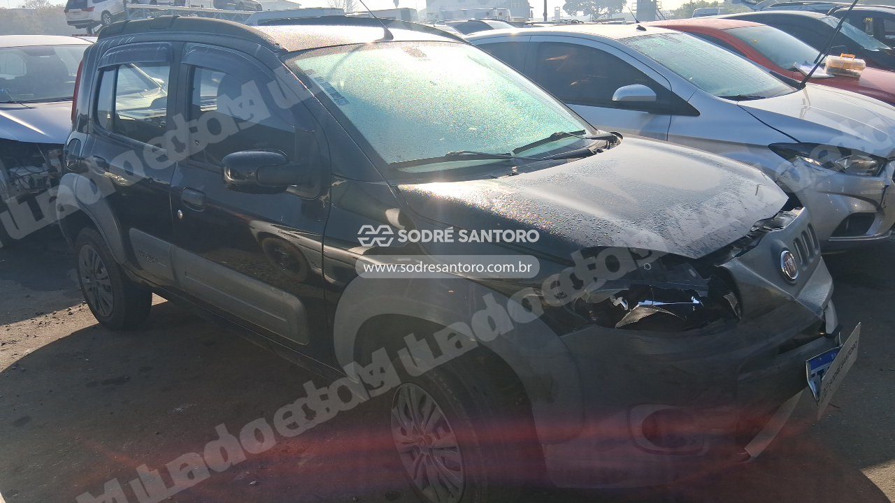 Fiat Uno Way 1.0 2012 em leilao em Brasil