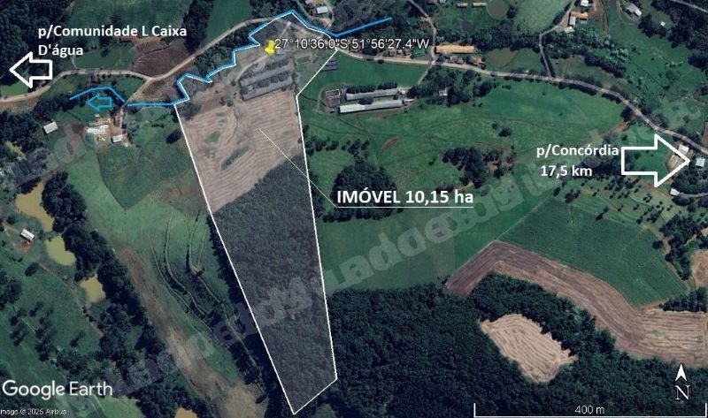 Terreno em leilao em Concórdia/SC