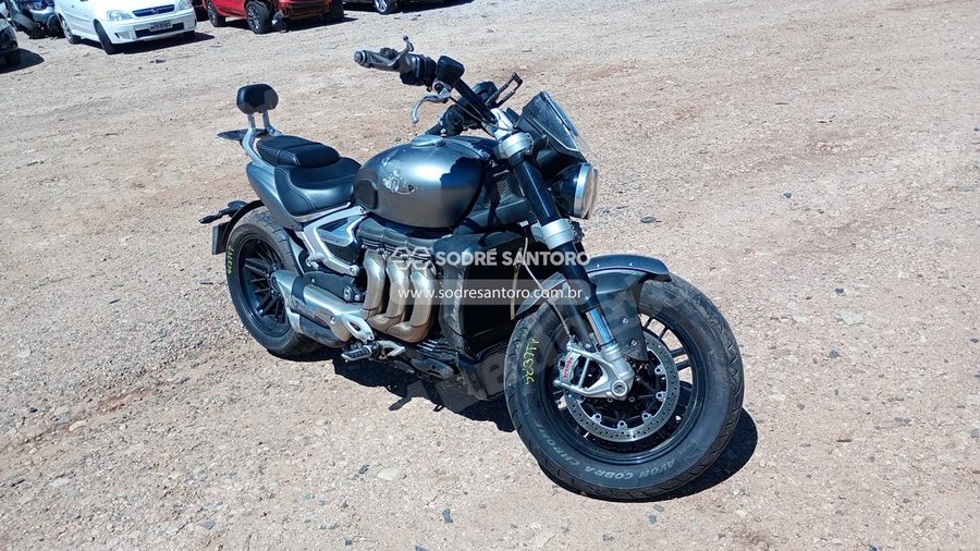Triumph Rocket 3 R 2023 em leilão em São José dos Pinhais/PR