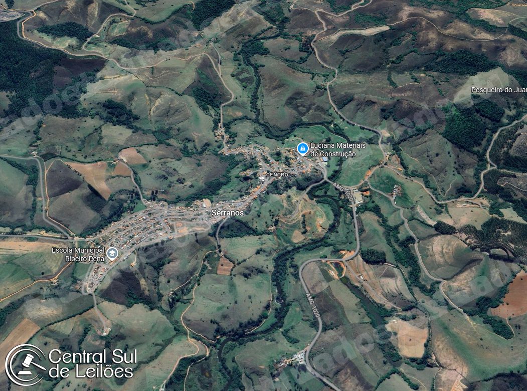Terreno em leilao em Município de Serranos/MG