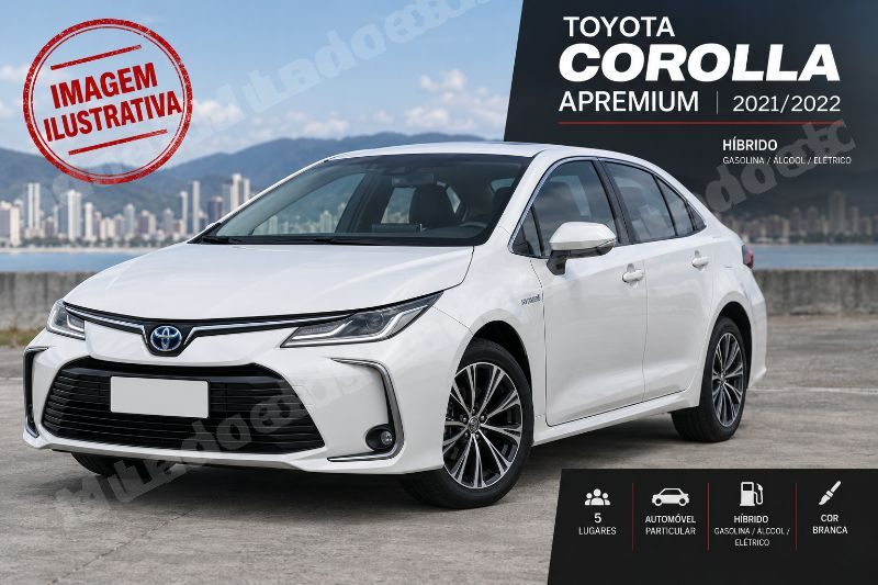 Toyota Corolla 2021 em leilão em Itapema/SC