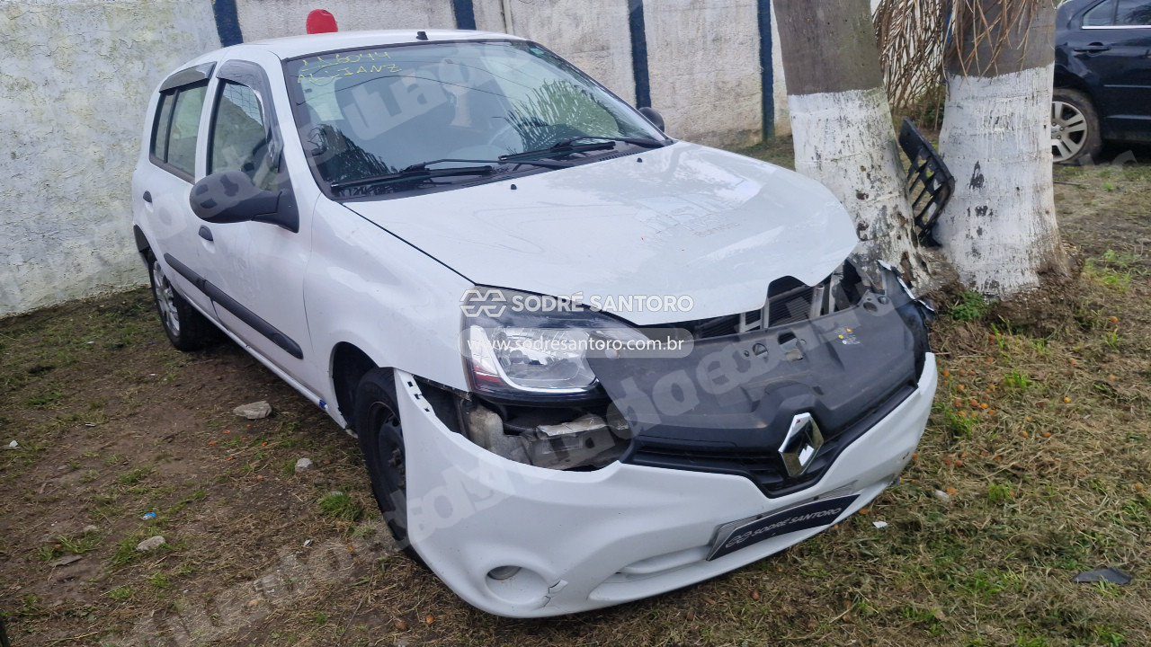 Renault Clio Exp1016Vh 2014 em leilão em São José dos Pinhais/PR