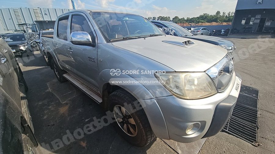 Toyota Hilux Cd 4X4 Srv 2011 em leilão em Guarulhos/SP
