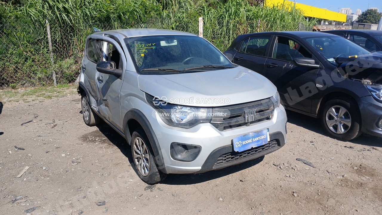 Fiat Mobi Like 2023 em leilão em Guarulhos/SP