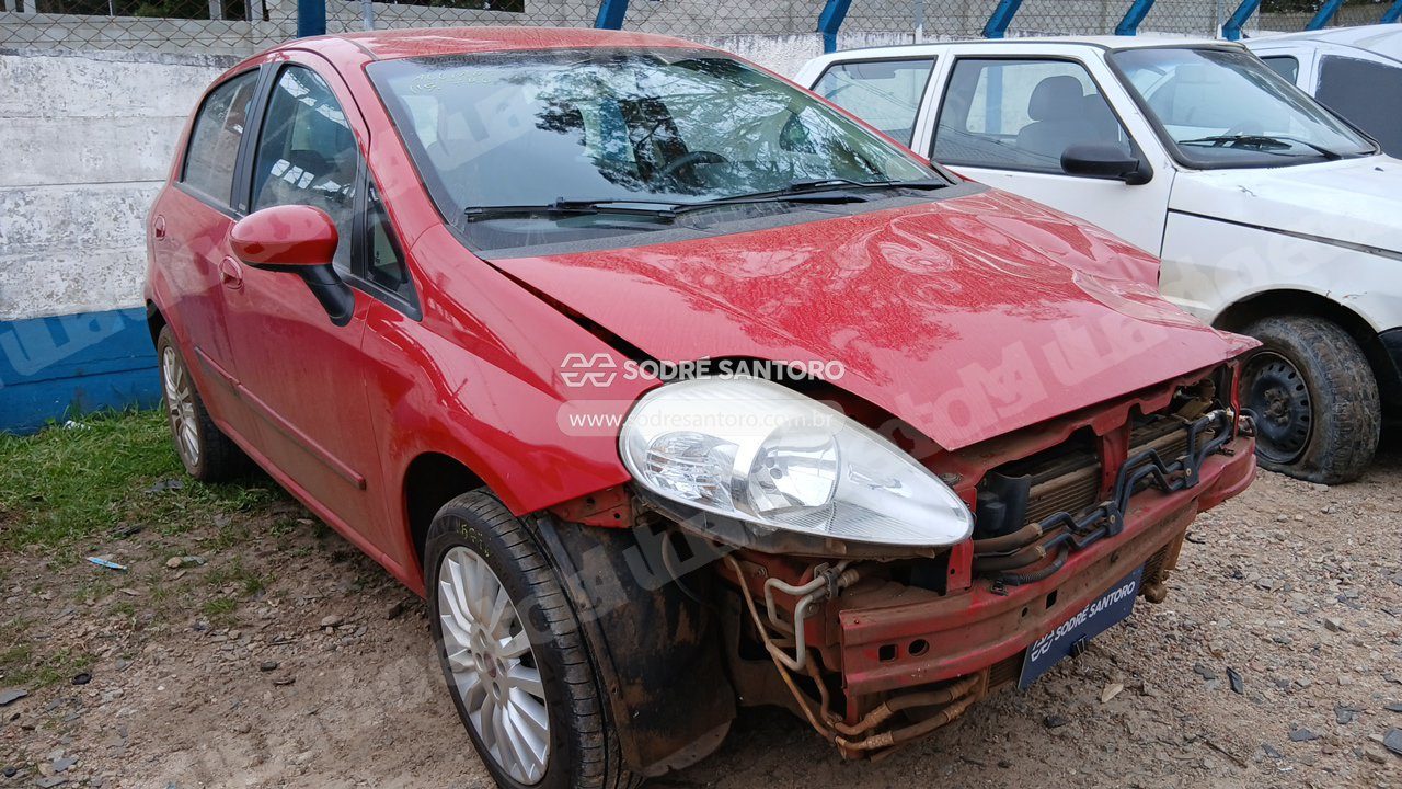 Fiat Punto Elx 1.4 2010 em leilão em São José dos Pinhais/PR