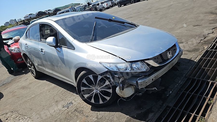 Honda Civic Exr 2016 em leilão em Guarulhos/SP