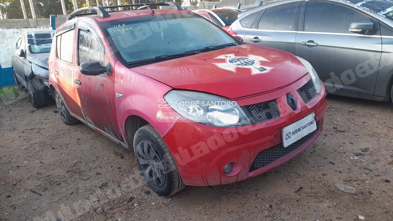 Renault Sandero 2009 em leilao em São José dos Pinhais/PR