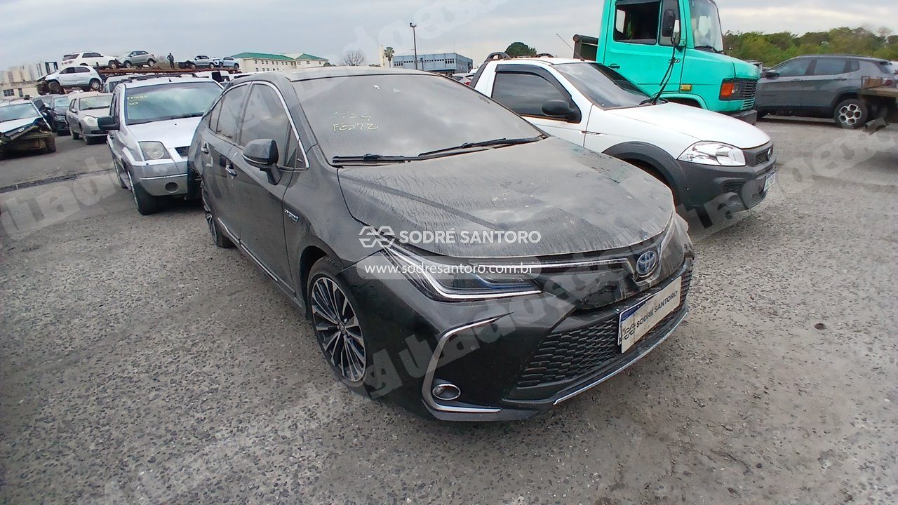 Toyota Corolla Apremiumh 2024 em leilao em Brasil
