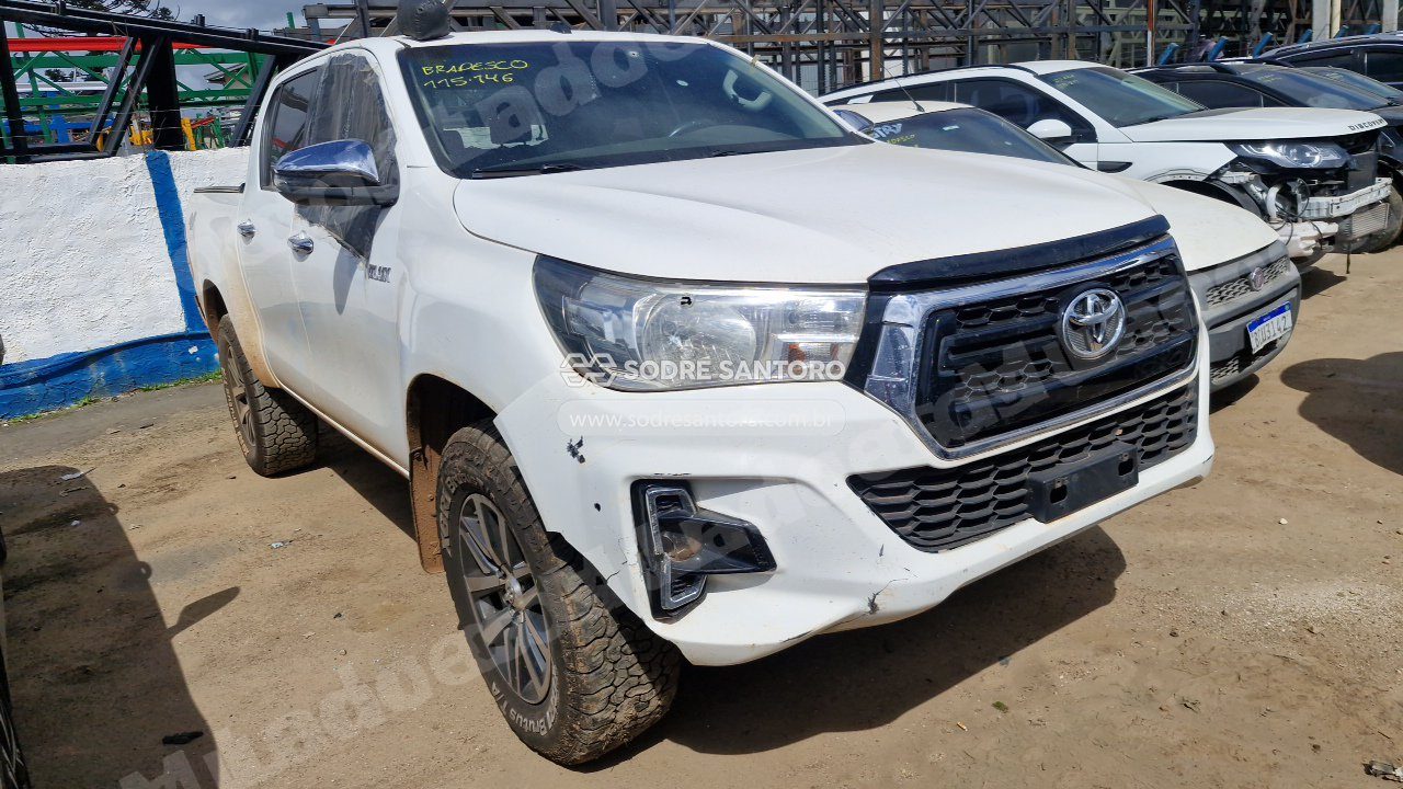 Toyota Hilux Cdsrva4Fd 2020 em leilao em São José dos Pinhais/PR