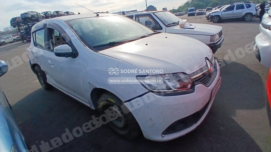 Renault Sandero Expr 10 2019 em leilão em Guarulhos/SP