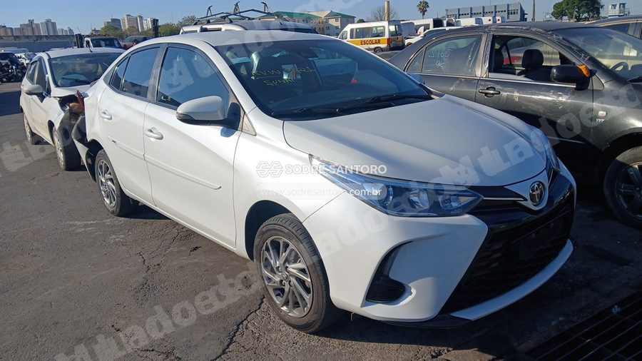 Toyota Yaris Sa Xs15 2023 em leilão em Guarulhos/SP