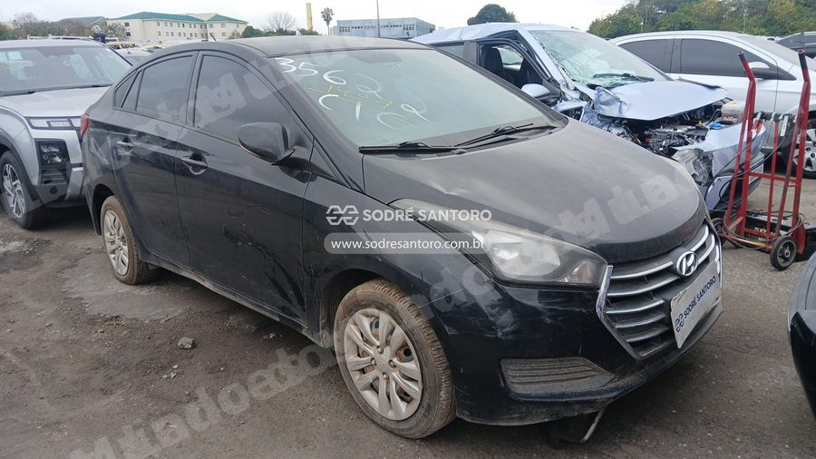 Hyundai Hb20S 1.6A Comf 2018 em leilão em Guarulhos/SP