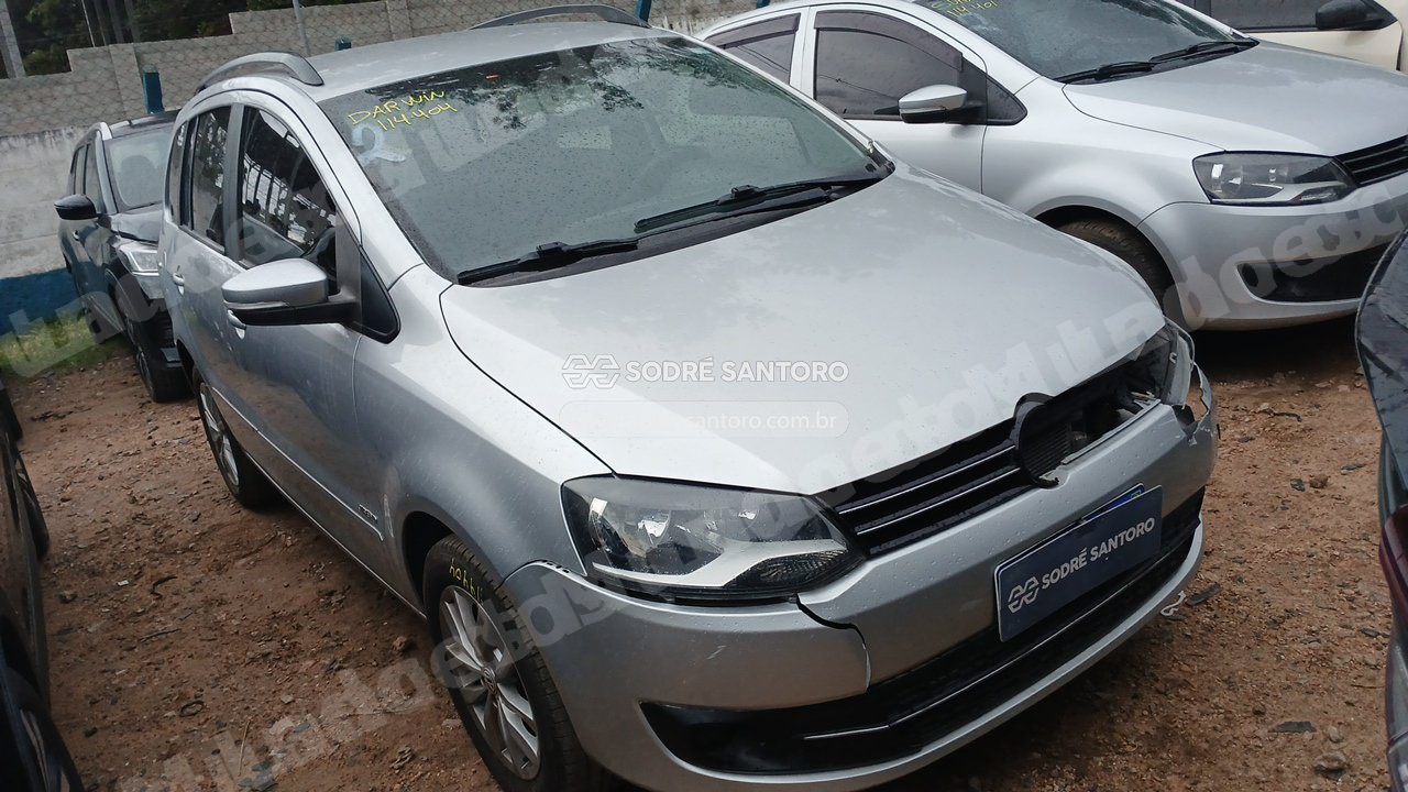 Volkswagen Spacefox Trend 2014 em leilao em São José dos Pinhais/PR