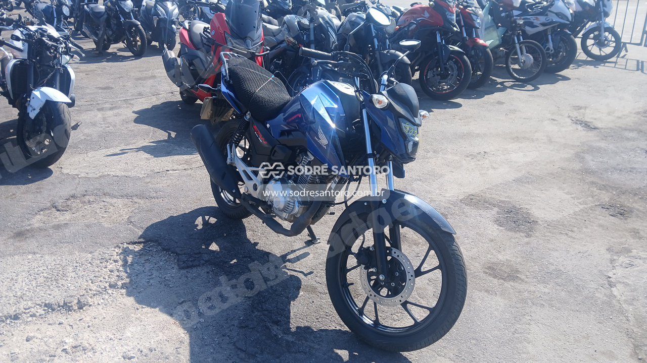 Honda Cg 160 Fan 2025 em leilao em Brasil - Lote 1