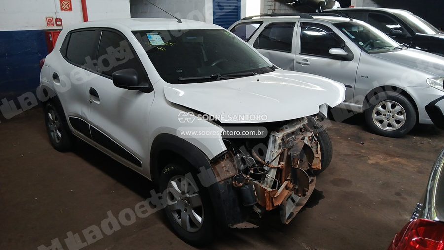 Renault Kwid Zen 10Mt 2019 em leilão em Ribeirão Preto/SP