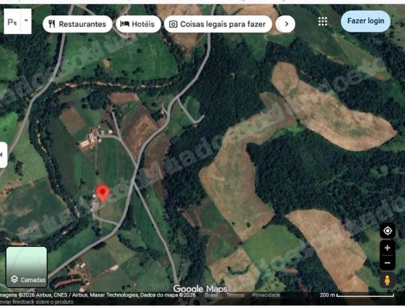 Terreno de 80000 m2 em leilão em Palmitos/SC