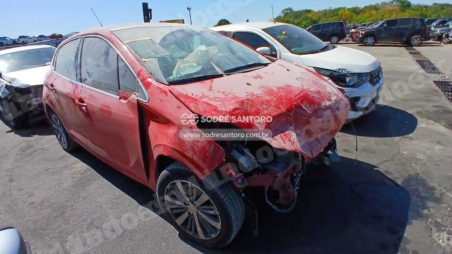 Peugeot 208 Griffe At 2017 em leilão em Guarulhos/SP