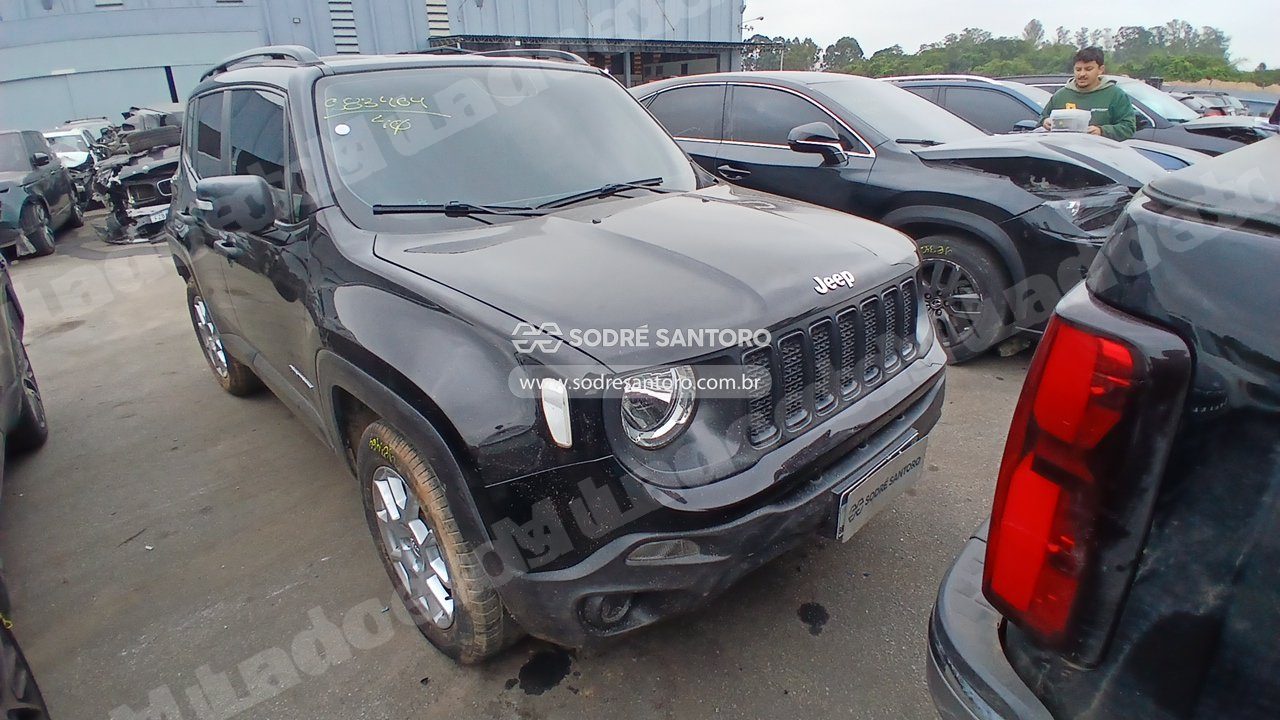 Jeep Renegade Sport At 2021 em leilão em Brasil