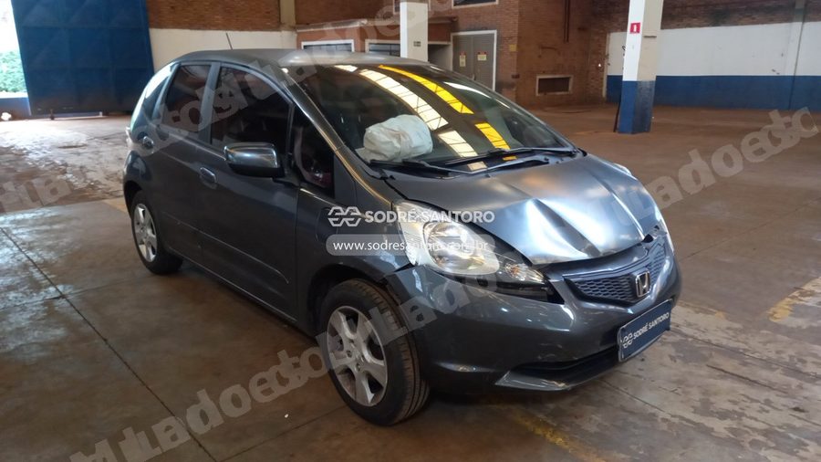 Honda Fit Lx Flex 2009 em leilão em Sertãozinho/SP